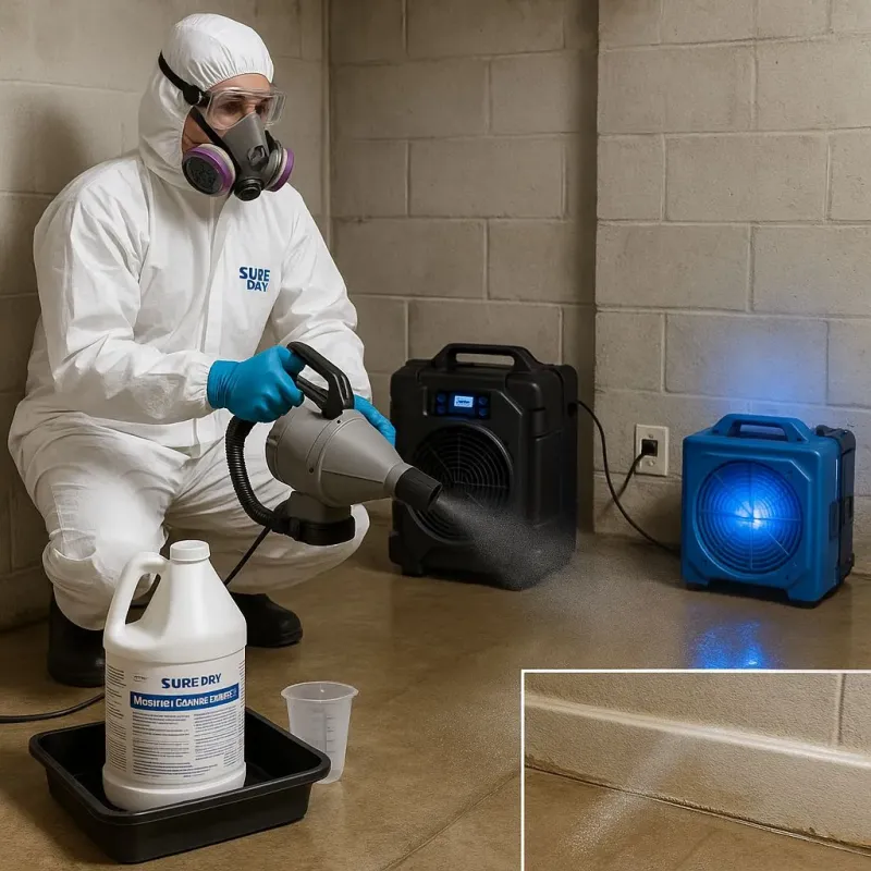 Sanitization and Odor Removal process in Gonzales, LA