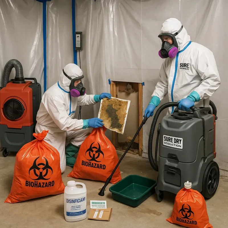Contaminated Water Handling Protocols process in Gonzales, LA