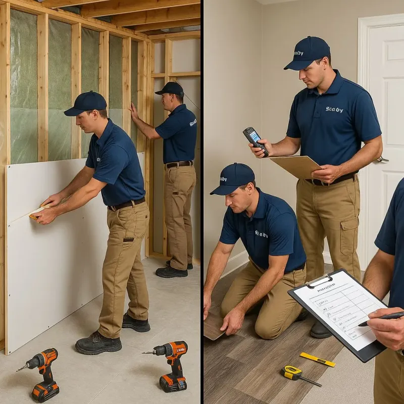 Repairs and Reconstruction process in Gonzales, LA
