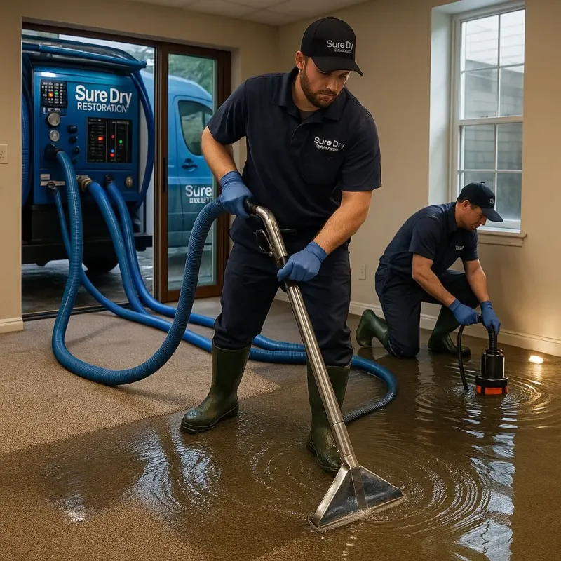 Water Extraction and Removal process in Gonzales, LA